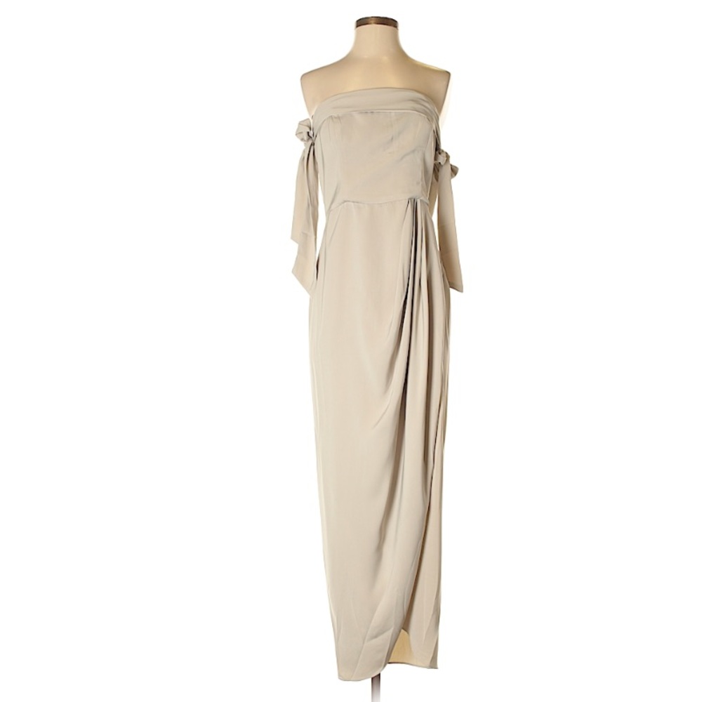 Strapless cocktail dress